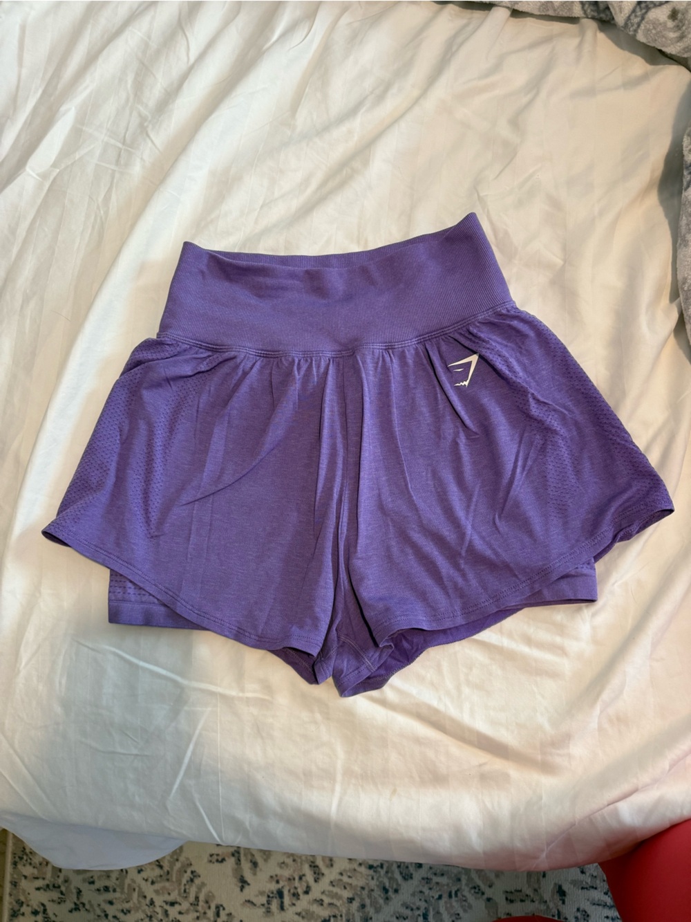 Purple GymShark shorts